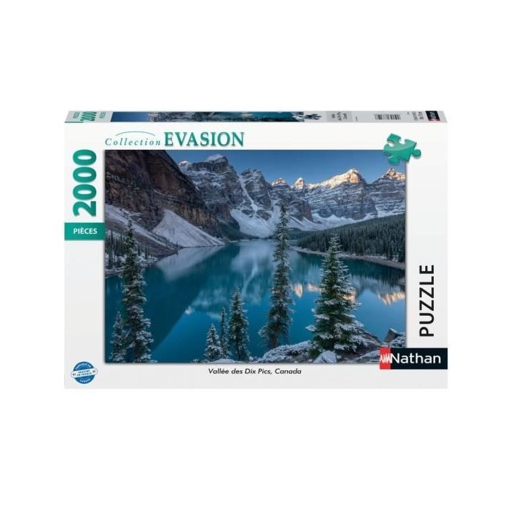 Nathan - Puzzle 2000 pieces - Vallée des Dix Pics, Canada