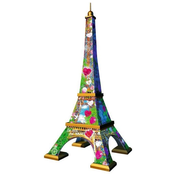 Puzzle 3D Tour Eiffel Love Edition
