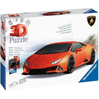LAMBORGHINI Puzzle 3D Huracán EVO - Ravensburger - Véhicule 108 piec