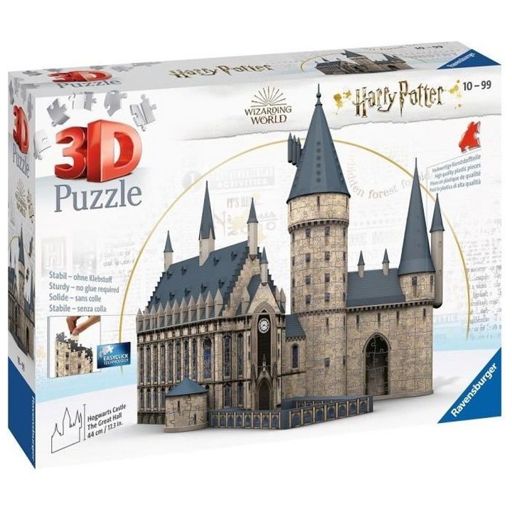 HARRY POTTER Puzzle 3D Château de Poudlard - Ravensburger - Monument
