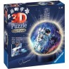 Puzzle 3D Ball 72 p illuminé - Les astronautes