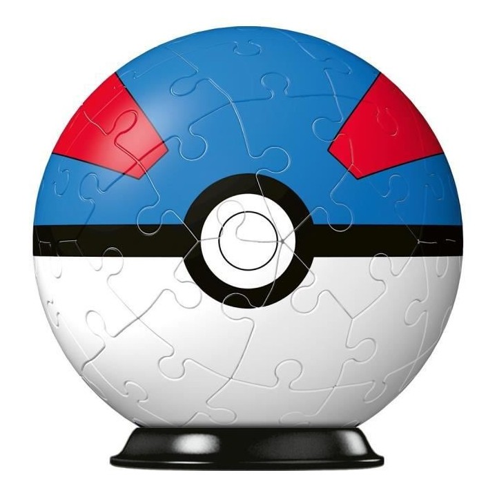 POKÉMON Puzzles 3D Ball 54 pieces - Super Ball - Ravensburger - Puzzl