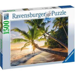 Puzzle 1500 pieces - Plage secrete - Ravensburger - Puzzle adultes - D