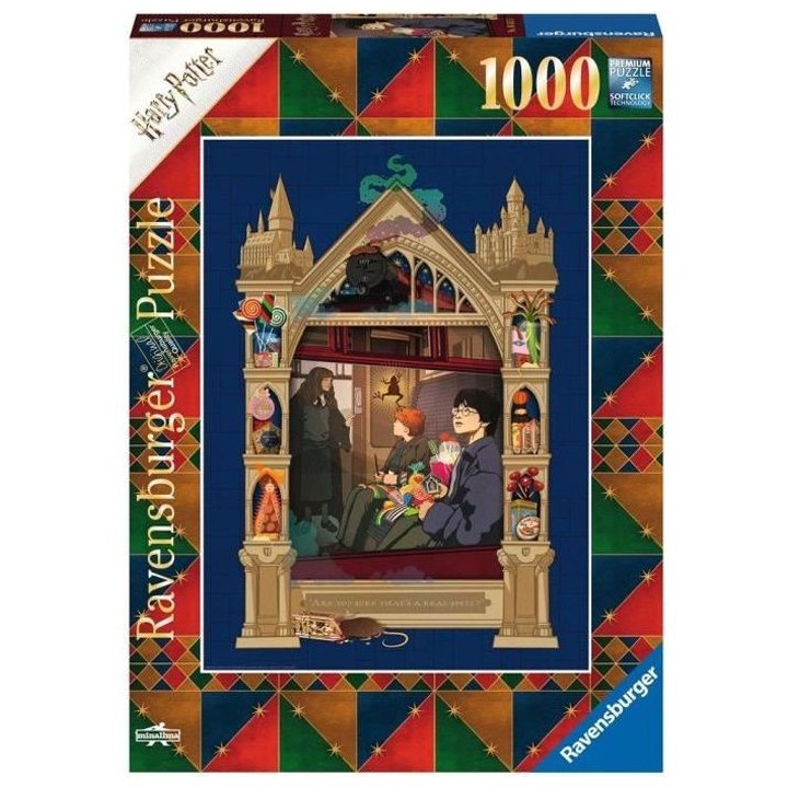 Puzzle 1000 p - Harry Potter en route vers Poudlard (Collect. Harry Po