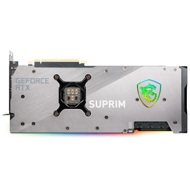 Carte Graphique - MSI - RTX 3080 SUPRIM X 12G LHR - (912-V389-408)