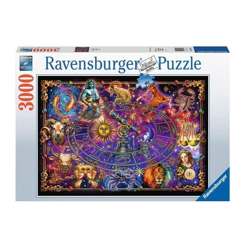 Puzzle 3000 pieces - Signes du zodiaque - Ravensburger - Puzzle adultes - Des 14 ans