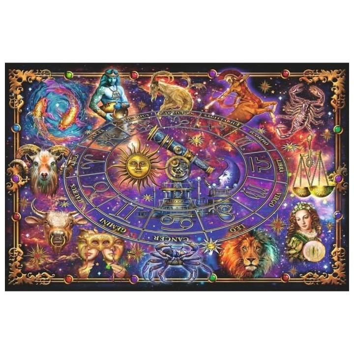 Puzzle 3000 pieces - Signes du zodiaque - Ravensburger - Puzzle adulte