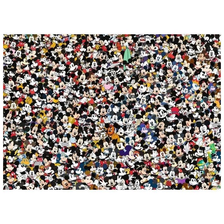 Puzzle 1000 p - Mickey Mouse (Challenge Puzzle)