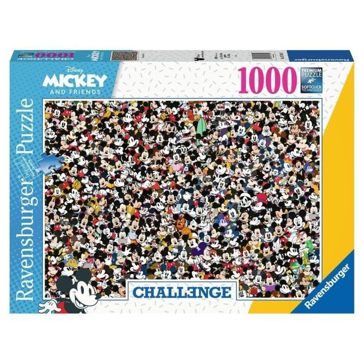Puzzle 1000 p - Mickey Mouse (Challenge Puzzle)