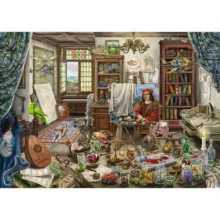 Escape puzzle - Atelier d'artiste - Ravensburger - Puzzle Escape Game
