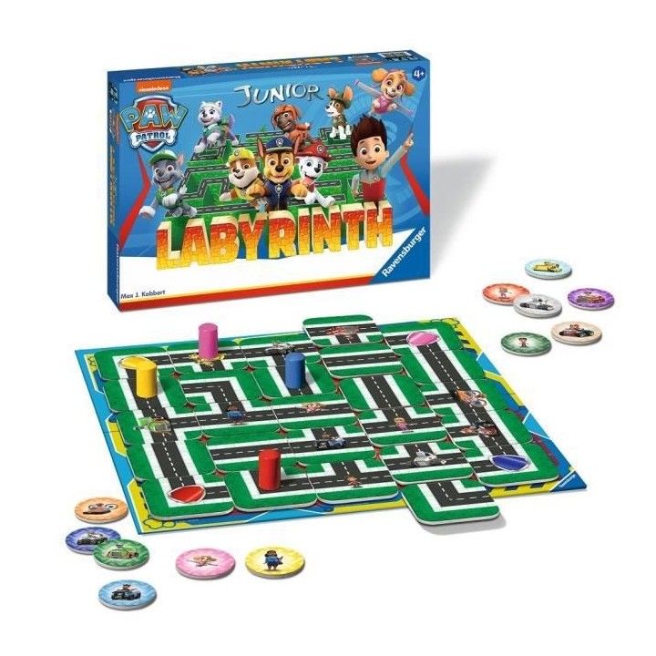 PAT'PATROUILLE Labyrinthe Jr - Ravensburger - Jeu de société enfants