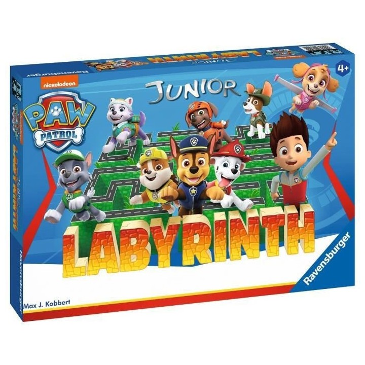 PAT'PATROUILLE Labyrinthe Jr - Ravensburger - Jeu de société enfants