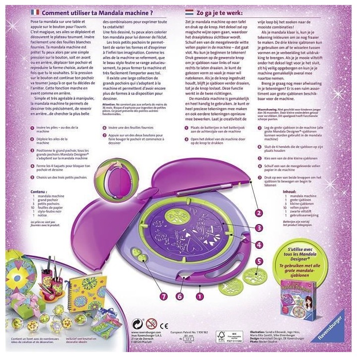 RAVENSBURGER Machine Atelier Mandala Designer