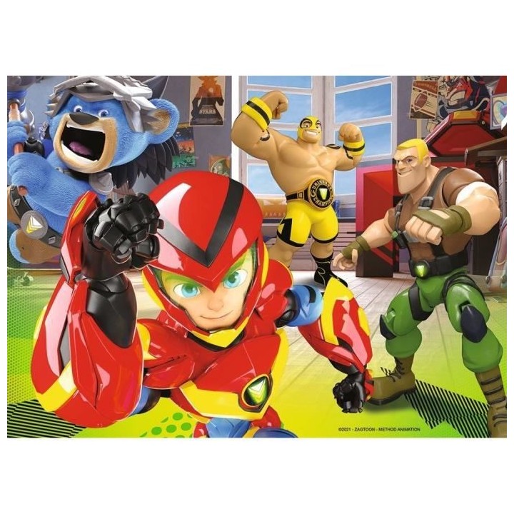 POWER PLAYERS Puzzle 60 pieces - Prets pour l'action - Nathan - Puzzle