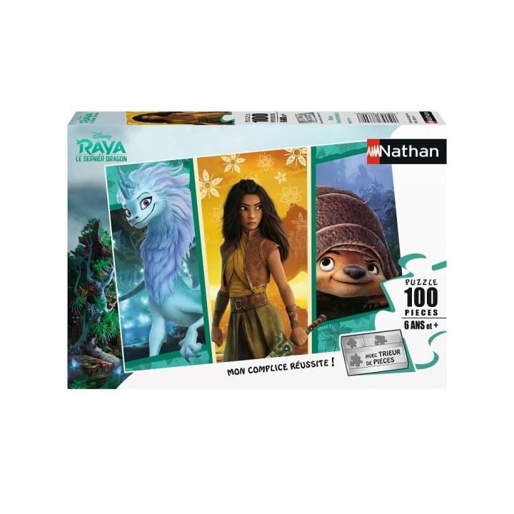 RAYA & LE DERNIER DRAGON Puzzle 100 pieces - Raya l'aventuriere - Nath