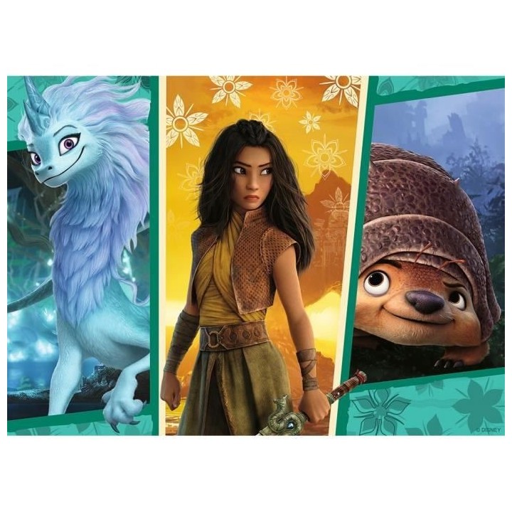 RAYA & LE DERNIER DRAGON Puzzle 100 pieces - Raya l'aventuriere - Nath