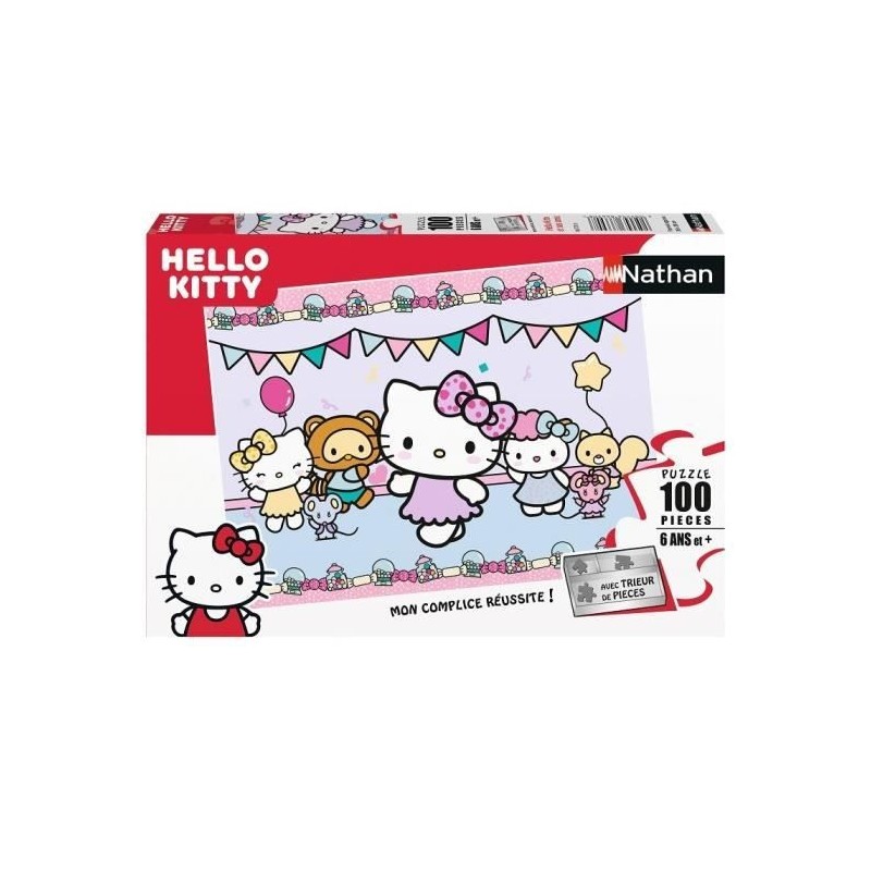 Puzzle 100 p - Hello Kitty et ses amis