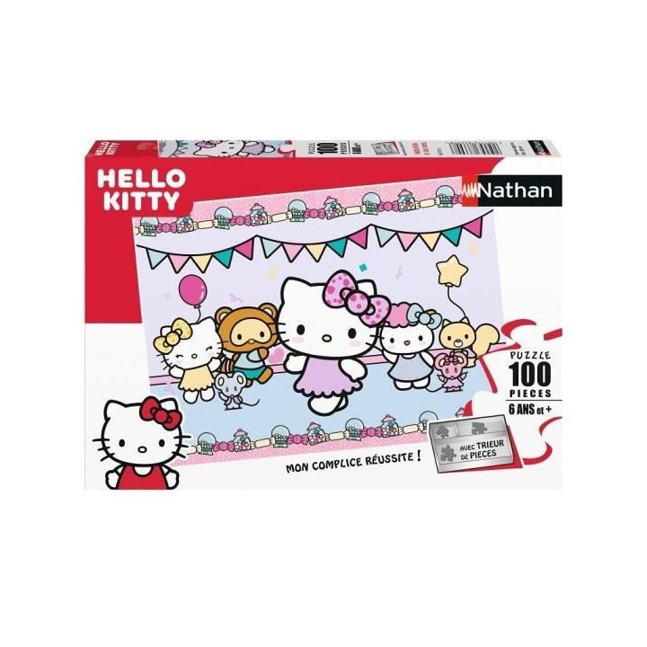 Puzzle 100 p - Hello Kitty et ses amis