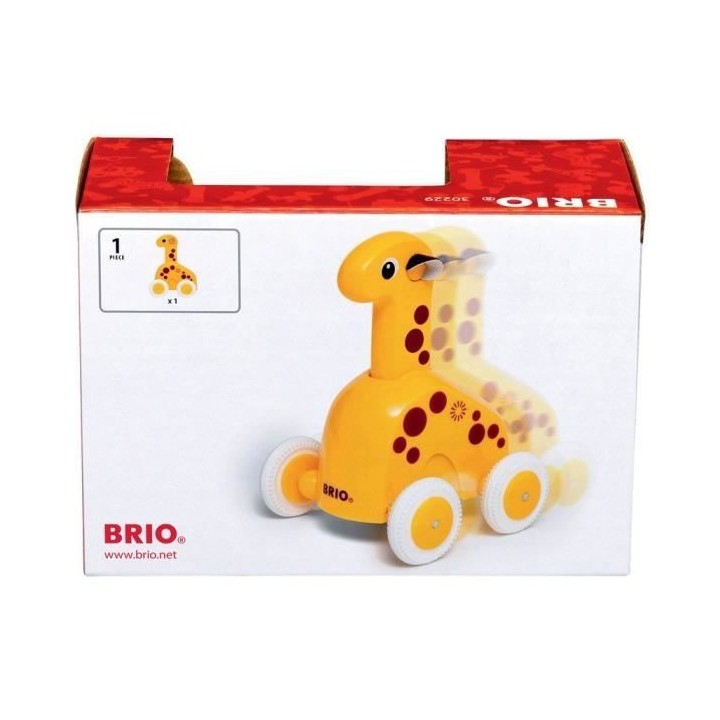 BRIO - Girafe Push & Go
