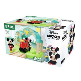 DISNEY Brio Gare a enregistreur vocal - Mickey Mouse - Accessoire pour