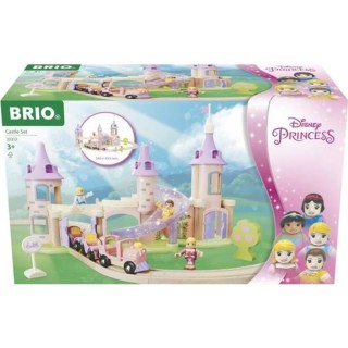 DISNEY Brio Circuit Château Princesses - Coffret 18 pieces - Circuit