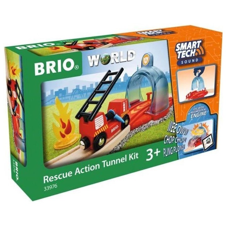 Brio World Portique Smart Tech Sound Pompier - Accessoire STEM pour ci