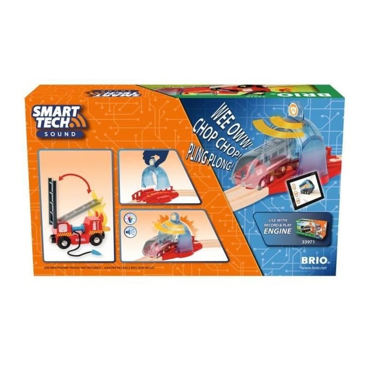 Brio World Portique Smart Tech Sound Pompier - Accessoire STEM pour ci