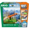 Brio World Pont & Tunnel Cascade Smart Tech Sound - Accessoire STEM pour circuit de train en bois - Ravensburger - Des 3 ans - 3