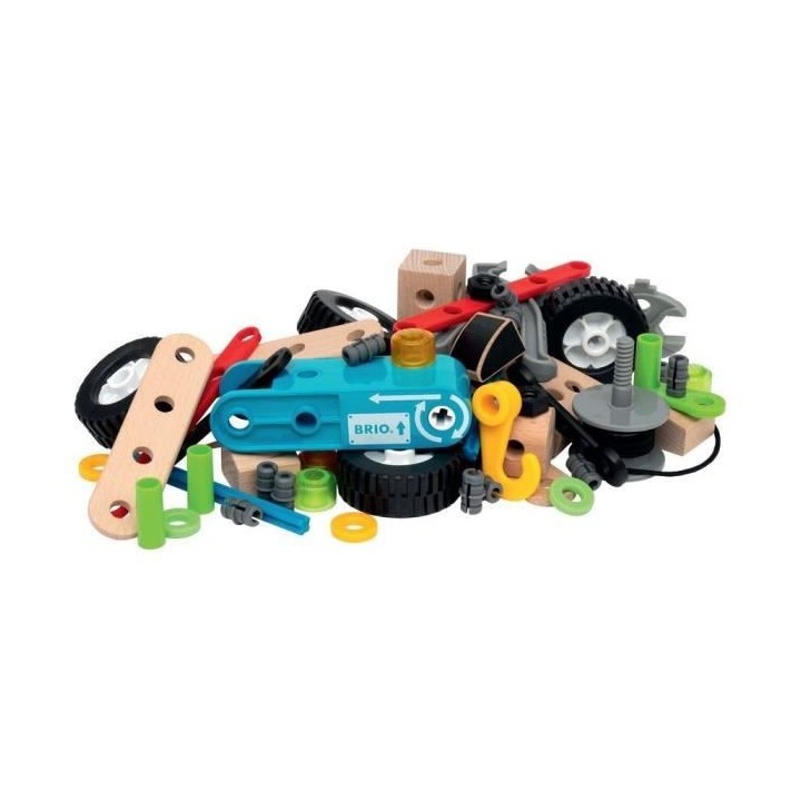 BRIO - Coffret Builder et Moteur a rétrofriction