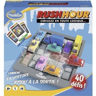 Rush Hour - Ravensburger - Casse-tete Think Fun - 40 défis 4 niveaux