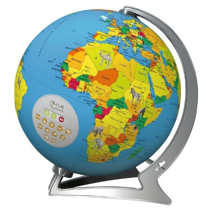 tiptoi - Globe interactif - Ravensburger - Jeu électronique éducatif