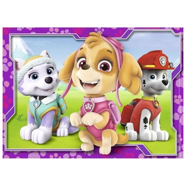 PAT' PATROUILLE Puzzle 45 pieces - Stella, Everest et Marcus - Nathan