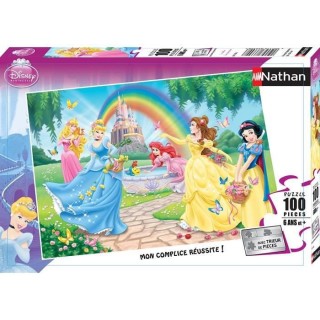 PRINCESSES DISNEY Puzzle 100 pieces - Le jardin des princesses Disney