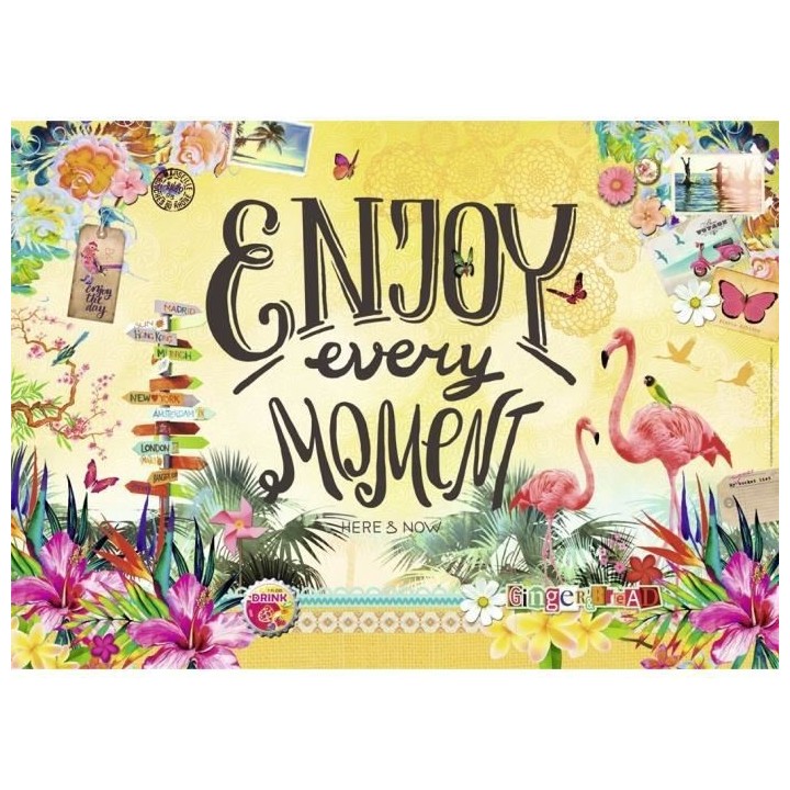 Puzzle N 1000 p - Inspiration tropicale