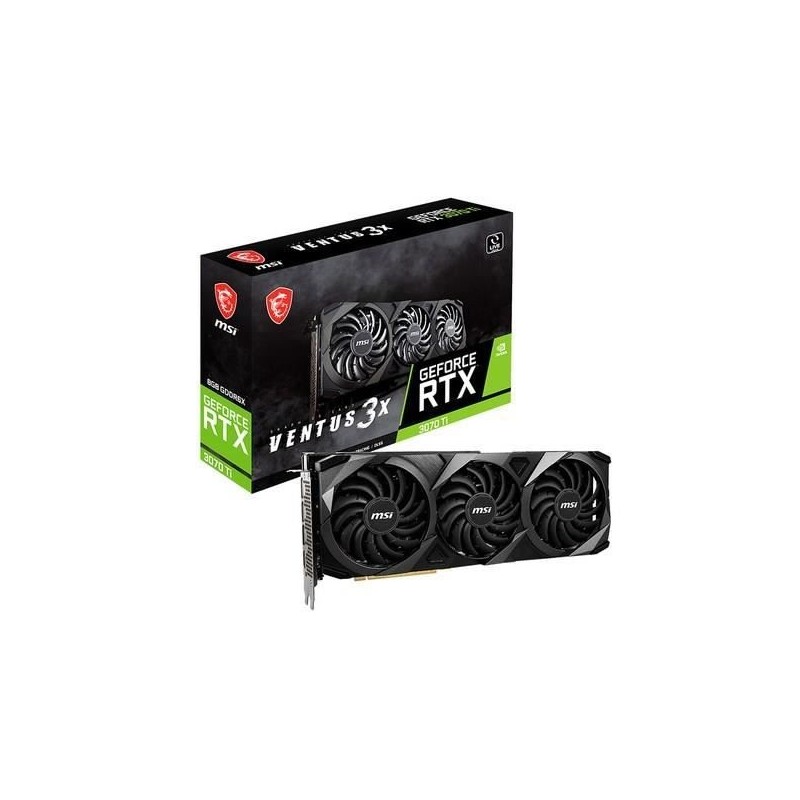 MSI Ventus 3X - Carte Graphique RTX 3070 Ti - 8Go OC LHR