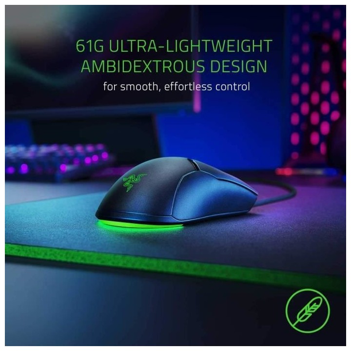 RAZER - Souris - Deathader V2 MINI + Mousse GRIP