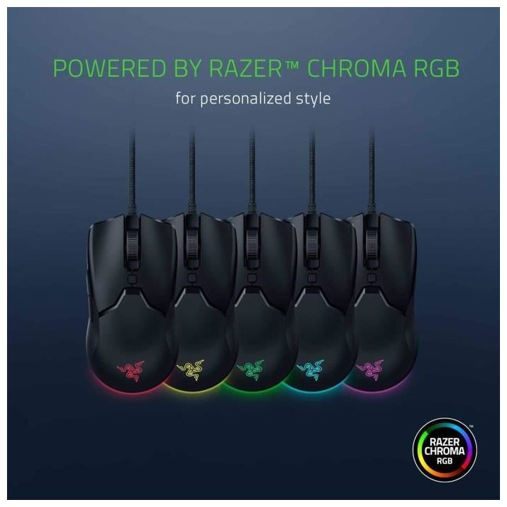 RAZER - Souris - Deathader V2 MINI + Mousse GRIP