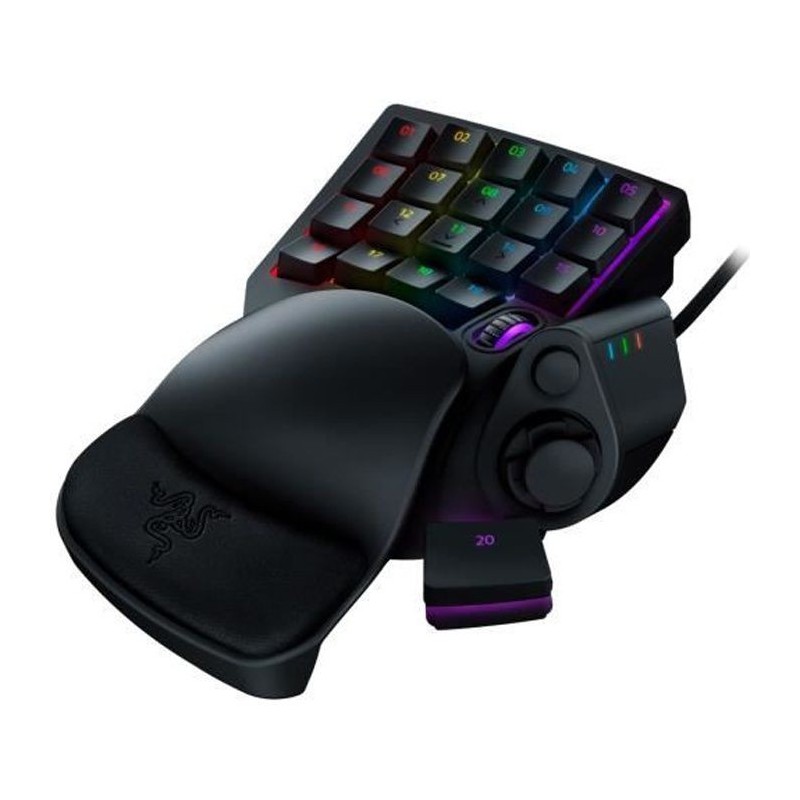 RAZER - CLAVIER D'ORDINATEUR TARTARUS PRO ANALOG MERCURY