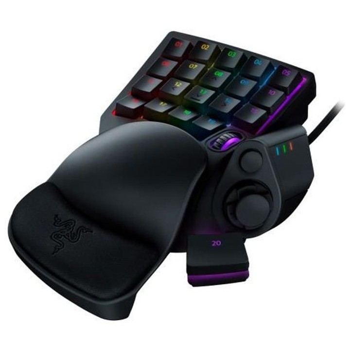 RAZER - CLAVIER D'ORDINATEUR TARTARUS PRO ANALOG MERCURY