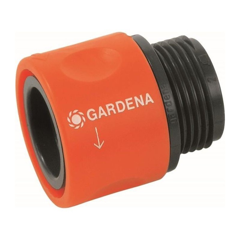 GARDENA Adaptateur raccord fileté – Pour accessoire d'arrosage a filetage intérieur 20/27 – (917-26)