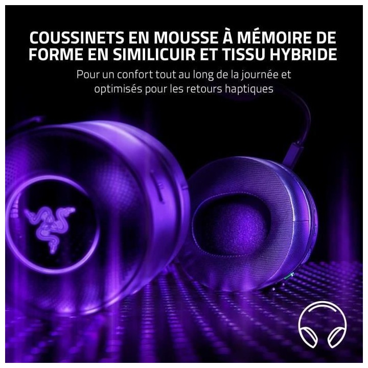 RAZER - Casque gaming KRAKEN V3 PRO