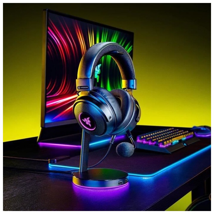 RAZER - Casque gaming - KRAKEN V3 HYPERSENSE