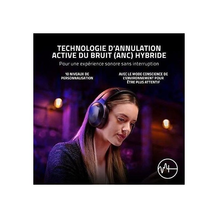 RAZER - Casque gaming BARRACUDA PRO