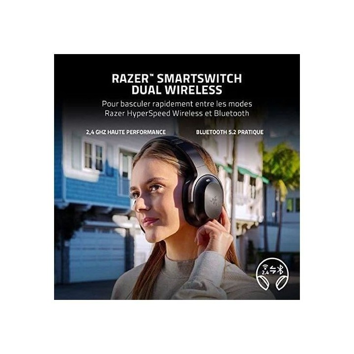 RAZER - Casque gaming BARRACUDA PRO