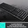 LOGITECH Pack clavier-souris filaire - MK120 - AZERTY