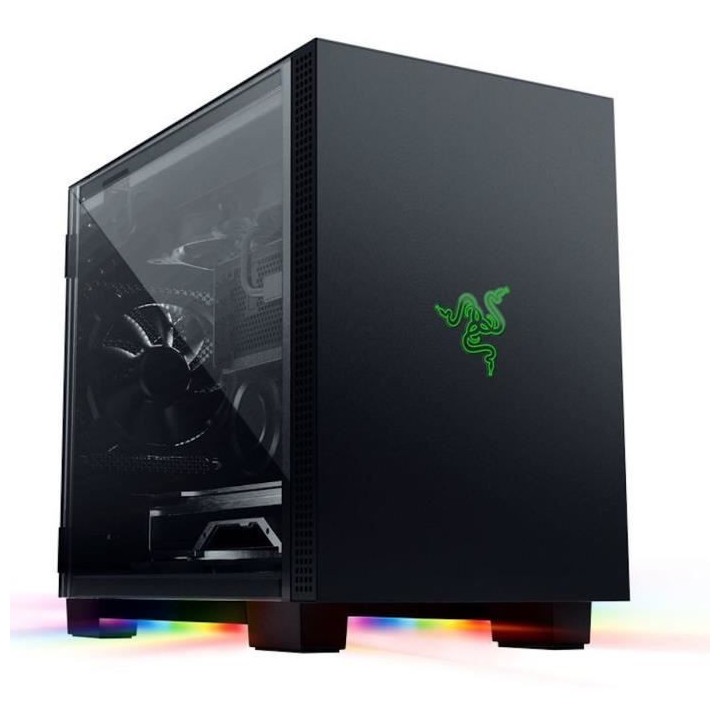 Boitier PC Tomahawk M1 - RAZER - Format Mini ITX - RGB Chroma - Verre