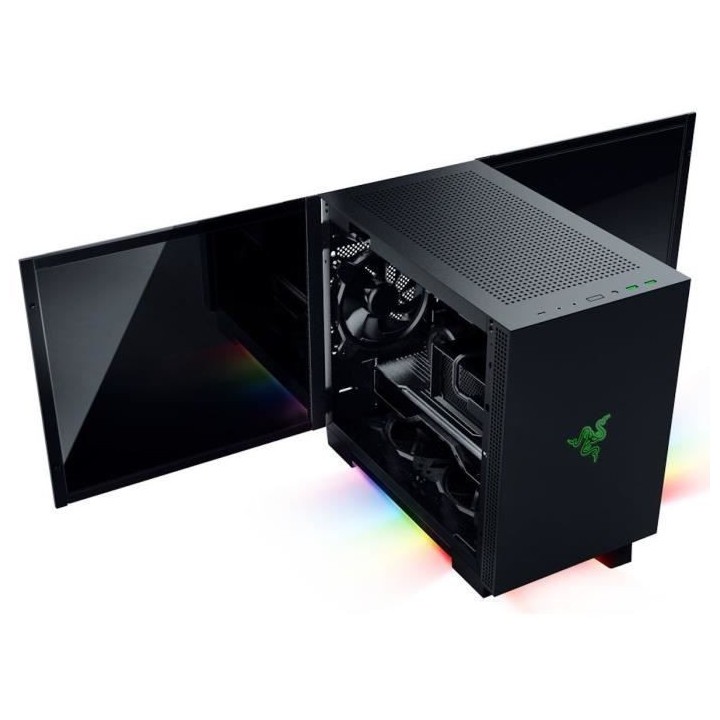 Boitier PC Tomahawk M1 - RAZER - Format Mini ITX - RGB Chroma - Verre