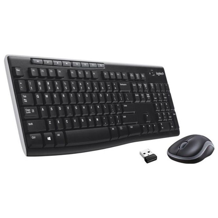 LOGITECH Ensemble Clavier Souris MK270 - Sans Fil - AZERTY