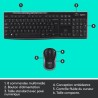 LOGITECH Ensemble Clavier Souris MK270 - Sans Fil - AZERTY