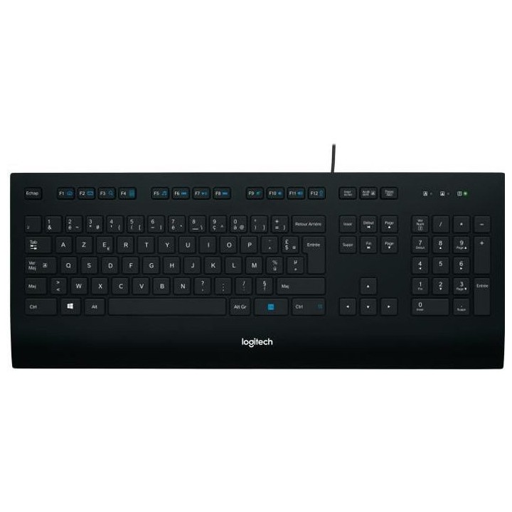LOGITECH - Clavier filaire K280E AZERTY